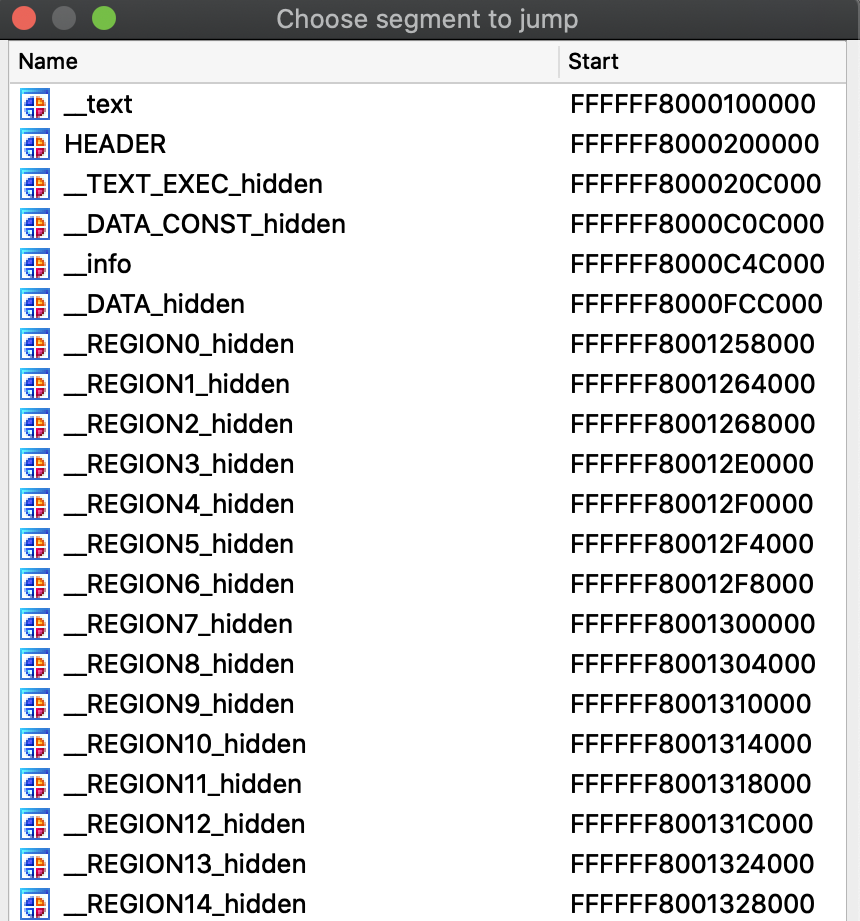 MH_FILESET kernelcache before